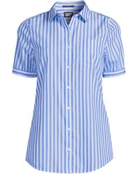 Lands' End - Petite Wrinkle Free No Iron Shirt - Lyst