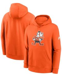 Nike - Cleveland Browns Club Fleece Pullover Hoodie - Lyst