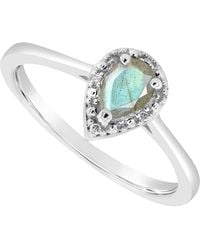 Macy's - & Diamond Accent Pear Ring - Lyst