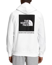 The North Face - Box Nse 'never Stop Exploring' Pullover Hoodie - Lyst