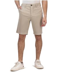 Lucky Brand - 9" Stretch Twill Flat Front Shorts - Lyst
