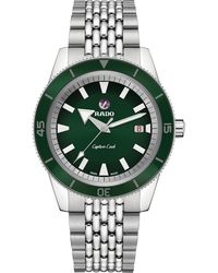 Rado - Swiss Automatic Hyperchrome Captain Cook Stainless Steel Bracelet Diver Watch 42mm - Lyst