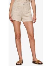 Sanctuary - Linen Pull-on Marine Shorts - Lyst