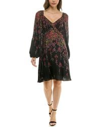Taylor V-neck Floral Print Fit & Flare Dress in Pink | Lyst Taylor V-neck Floral Print Fit & Flare Dress in Pink | Lyst