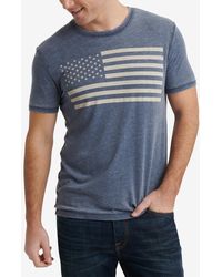 Lucky Brand Triumph Tiger Head Graphic T-shirt in Yellow for Men