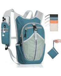 Aronkl - Lightweight Foldable Packable Hiking Backpack Multi Compartment Adjustable Straps For Camping Long Walking Outdoor - Lyst