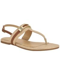 Calvin Klein - Bettia Flat Slingback Sandals - Lyst