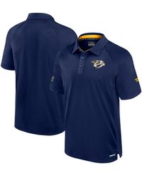 Fanatics - Â Nashville Predators Authentic Pro Rink Raglan Polo Shirt - Lyst