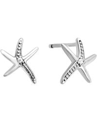 Macy's - Cubic Zirconia Starfish Stud Earrings - Lyst