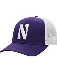 Top Of The World - Purple And White Northwestern Wildcats Trucker Snapback Hat - Lyst