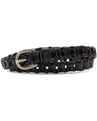 Patricia Nash - Atina Chain-link Leather Belt - Lyst