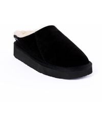 Minnetonka - Coze Around Clog Suede Slippers - Lyst
