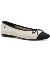 VIVAIA - Tiana Almond-toe Bow Flats - Lyst