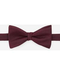 Mango - Classic Microstructure Bow Tie - Lyst