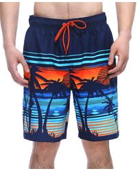 Rokka&Rolla - 8" Mesh Lined Swim Trunks - Lyst