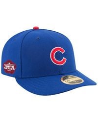 KTZ - Chicago Cubs 2025 Mlb World Tour: Tokyo Series Side Patch Low Profile 59fifty Fitted Hat - Lyst