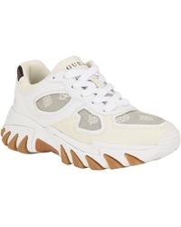 Guess - Norina Lace-up Cat Claw Chunky Fashion Sneakers - Lyst