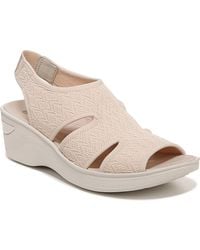 Bzees - Daytona Washable Slingback Wedge Sandals - Lyst