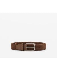 Mango - Braided Elastic Belt - Lyst