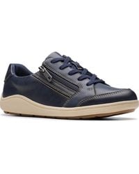 Clarks - Bryianne Bayla Round Toe Sneakers - Lyst