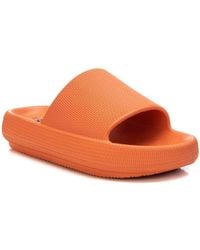Xti - Flat Rubber Sandals - Lyst