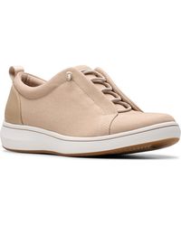 Clarks - Cloudsteppers Breeze Sky Slip-on Shoes - Lyst