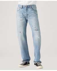 Levi's - 501 Original Fit Button Fly Stretch Jeans - Lyst