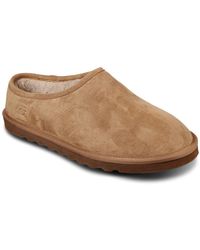 skechers leather slippers
