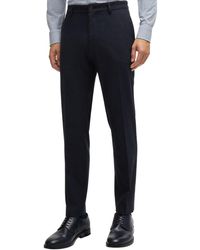 BOSS - Boss By Slim-fit Trousers Pants - Lyst