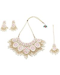 SOH - Stone Statement Jewellery Set - Lyst