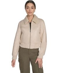 Levi's - Regular Faux Shearling Western Bomber Jacket - Lyst