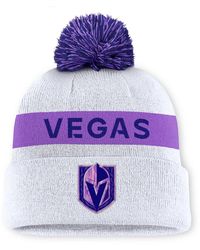 Fanatics - Vegas Golden Knights Hockey Fights Cancer Cuffed Knit Hat - Lyst