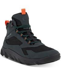 Ecco Lace Mx Mid Boot Gore-tex in Black for Men | Lyst