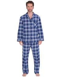 Hanes - Flannel Button Down Pajama Sleep Set - Lyst