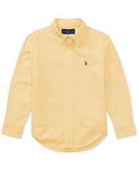 Polo Ralph Lauren - Toddler And Little Boys Cotton Oxford Shirt - Lyst