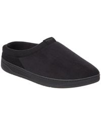 Isotoner - Microterry Jake Clog Slippers - Lyst