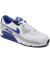 Nike - Air Max 90 Leather Casual Sneakers From Finish Line - Lyst