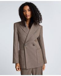 Kenneth Cole - Double-breasted Contour Jacket - Lyst