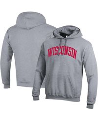 Champion - Ohio State Buckeyes Basic Arch Fleece Pullover Hoodie - Lyst