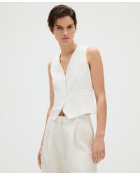 Calvin Klein - Hidden-button Tailored Vest - Lyst