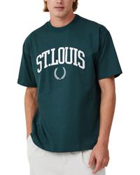 Cotton On - Box Fit College T-shirt - Lyst