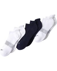Lands' End - 3-pack Half Cushion Sport Low Cut Socks - Lyst