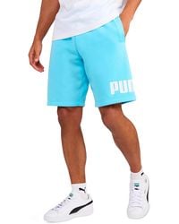 PUMA - Logo Drawstring Shorts - Lyst