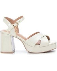 Xti - Heeled Platform Sandals By - Lyst