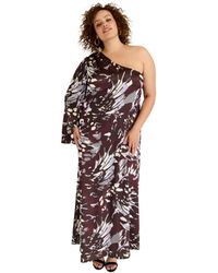 June + Vie - June + Vie June + Vie One-shoulder Maxi Dress - Lyst