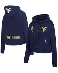 Pro Standard - West Virginia Mountaineers Game Day Sequin Full-zip Jacket - Lyst