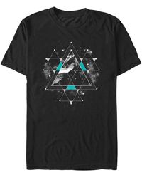 Design By Humans - Time Space Short Sleeve T-shirt - Lyst