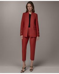 Donna Karan - Collarless Blazer - Lyst