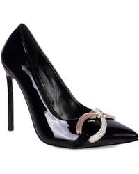 Rag & Co - Cocktail Buckle Embellished Stiletto Pump Shoes - Lyst