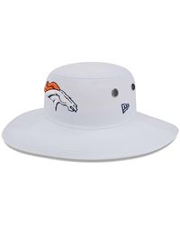 Men's New Era White Cincinnati Bengals 2023 NFL Training Camp Panama Bucket  Hat